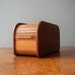 Retro Kalmar Teak Tambour Box