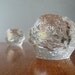 Kosta Boda Snowball Votive Candle Holder Pair - RESERVED