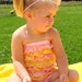 Petti Romper - Light Pink and Yellow