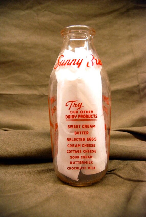 Sunny Brae Vintage Milk Bottle Mt. Vernon New York