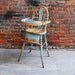 Old Farm House Antique High Chair / Free NYC Curbside Delivery