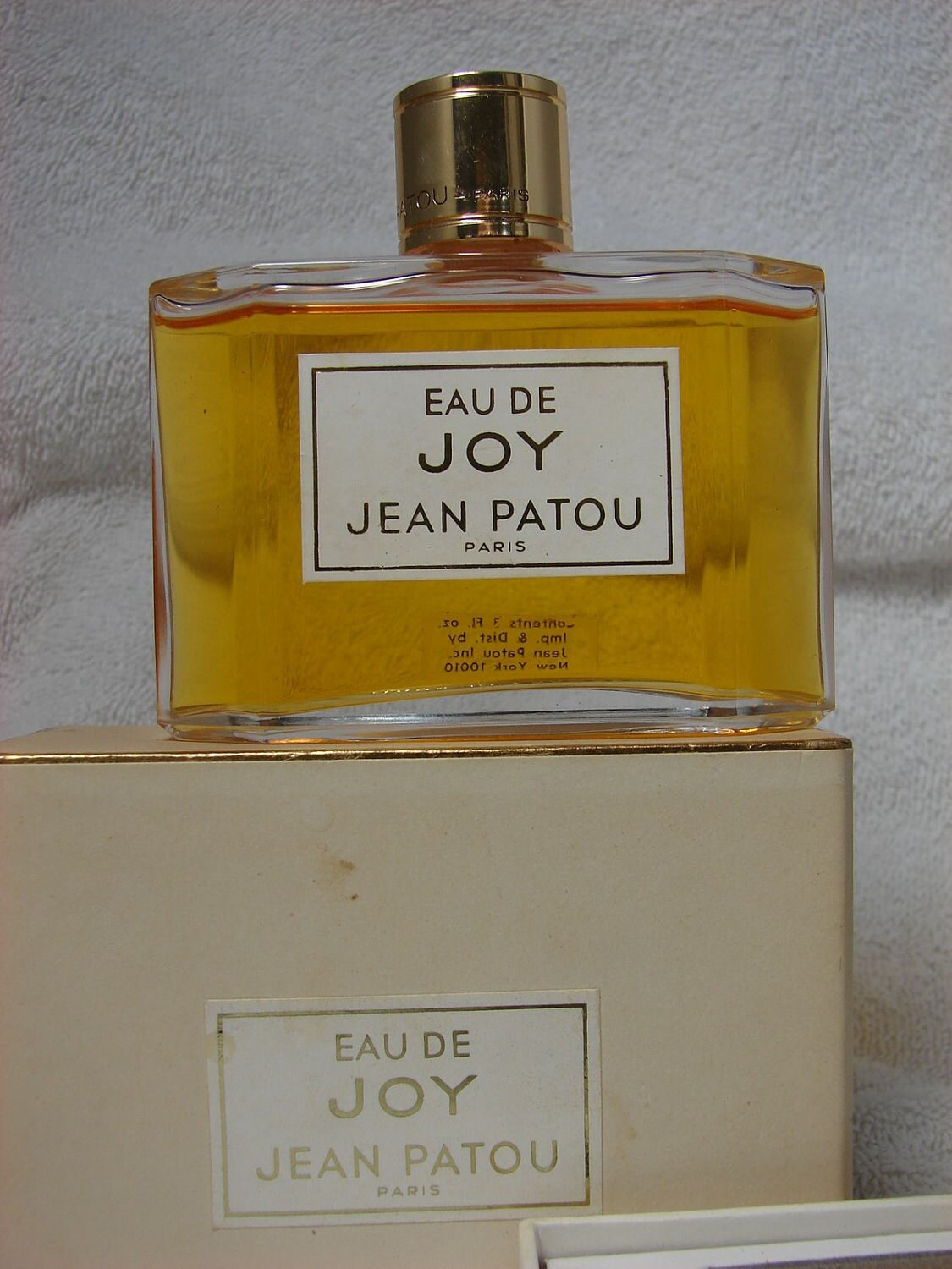 Vintage EAU de JOY by Jean Patou 1/6 Oz Sample Bottle Eau de