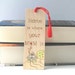 Mother's day bookmark - wood pyrography - Mothers day Home is where your Mum is
