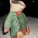 Vintage Mr. Badger Wind in the Willows character stuffed toy