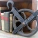 Large Cast Iron Pulley - Vintage Industrial Decor