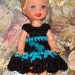 Handmade Crochet Dress For Kelly Barbie number 702