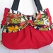 Large bow shoulder bag/diaper bag/zippered/- ready to ship