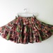 1980s Mini Skirt // Gathered Mini Skirt // Novelty Print Western Skirt.