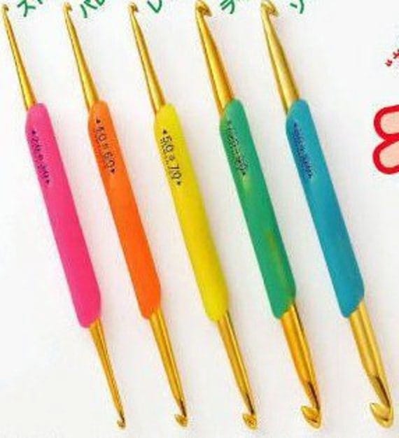 Japan Hamanaka SoftTouch Crochet Hook Set Clover