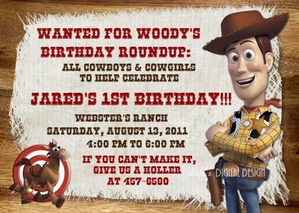 Woody Party Invitations 10