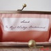 Custom personalized Message Label Tag for your clutch