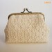 Reserved for tukeles - Vintage Floral Lace inspired Mini Wallet Coin purse