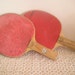 Vintage Shabby Ping Pong Paddles