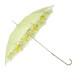 Dainty Vintage Umbrella Yellow Roses Double Shelled