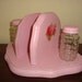 Reserved For Annmarie Do Not Purchase Cottage Chic Pink Napkin Holder And Salt Pepper Shakers With Roses