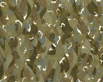 Japanese Yuzen Chiyogami Washi Paper (Panorama Design 09) - A4 Sheet