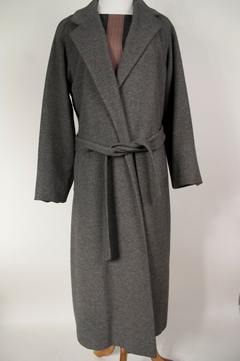SALE Vintage coat / Regency cashmere coat / by MonkeyTreeVintage