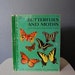 Butterflies Moths Golden Book Vintage Butterfly