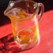 Vintage Pitcher Glass Lemon, Lime, and Orange Glass Pitcher