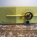 Vintage Mid Century Modern Radio Coronado Yellow Radio Mad Men Moderne Bakelite
