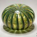 Sand Dollar Series Green / Yellow Paperweight
