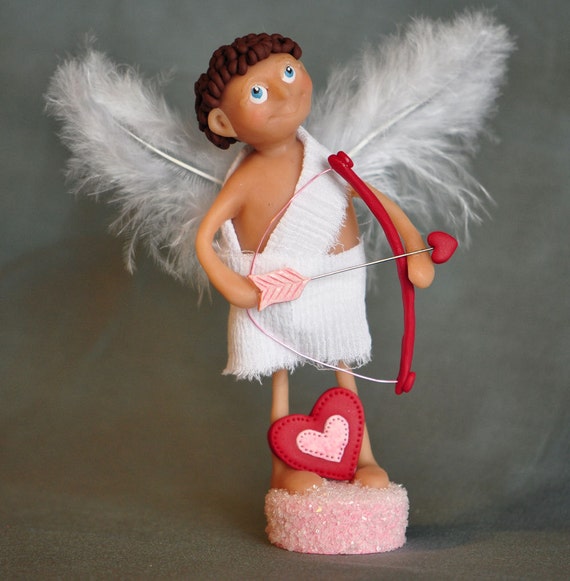 Polymer Clay Valentine Cupid