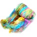 Fiber Batt, Art Batt, Fiber Art Batt for Spinning or Felting- "Rio" 4.375 ounces