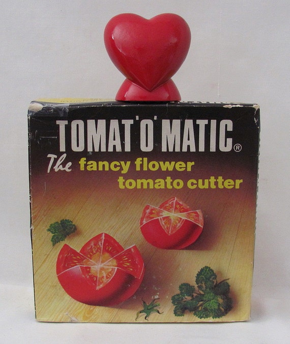 Vintage Tomat'O'Matic Fancy Flower Tomato Cutter