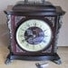 Mantle Clock - NOT WORKING - For Parts Only - Steampunk Shawodbox - Ornate Pieces