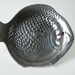 Pewter fish tray, melancholy flounder by Arthur Court, 1976