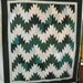 64 x 74 majestic green mountains quilt CLEARANCE