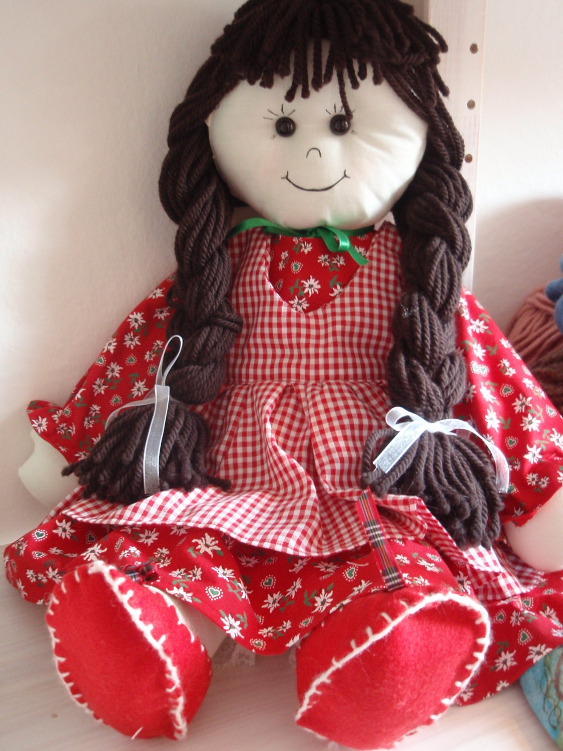 Pattern Rag Doll Cloth Doll PDF DIY Free Shipping