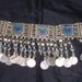 vintage tibetan lapezlatula and coin necklace