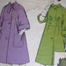 vintage 1960 le roy coat patern