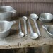 Vintage Aluminum Measuring Cups Ans Measuring Spoons