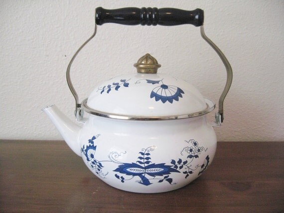 blue danube teapot