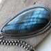 Labradorite Necklace, Blue Fire Labradorite, Rustic Labradorite Necklace, Bezel Set Cabochon, Sterling Silver Necklace