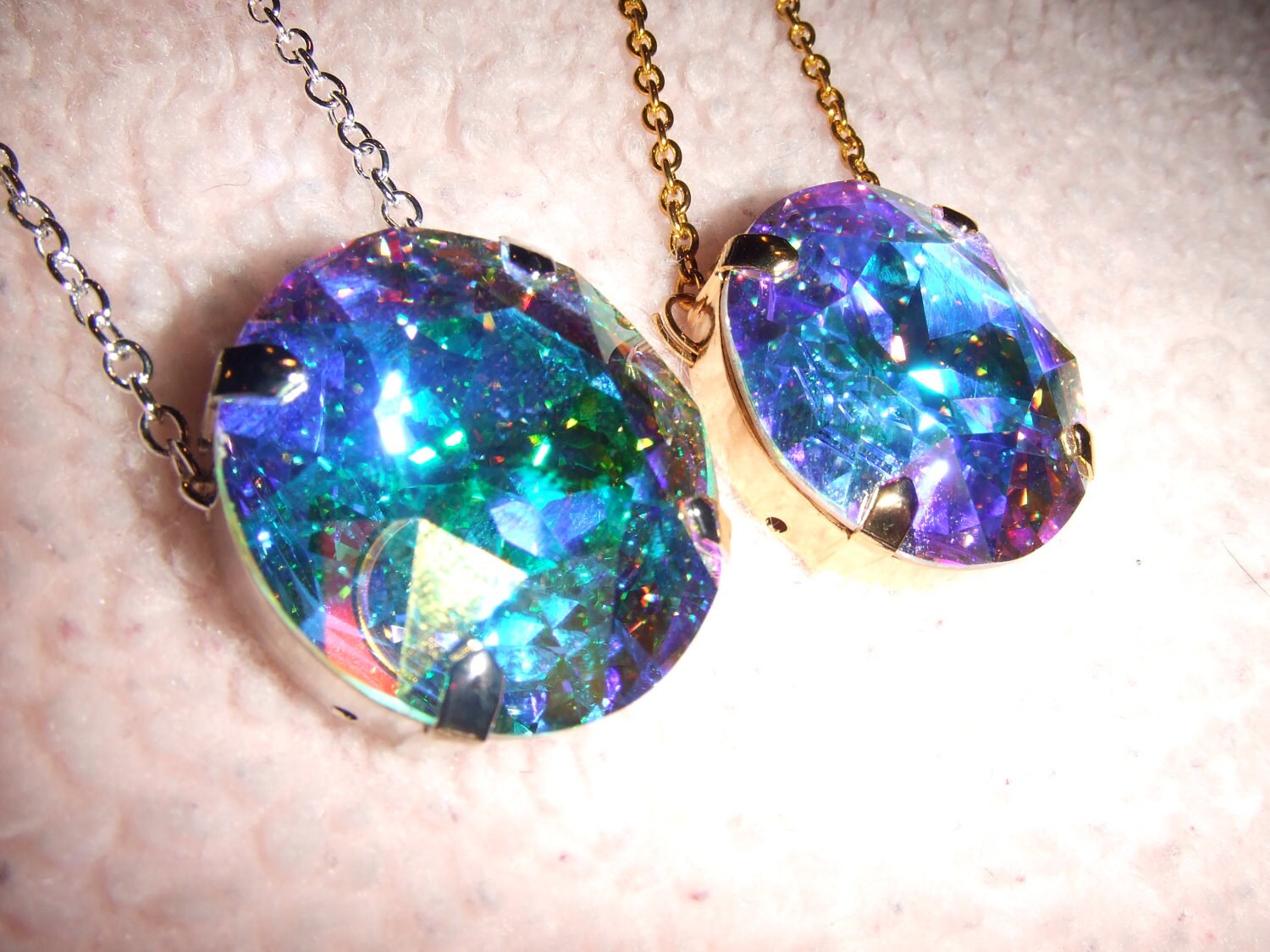 The Northern Lights Swarovski Aurora by etherealfashionhouse