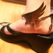Hermes Leather Wing Anklet Pair, Greek Mythology