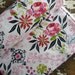 Baby Girl Baby Blanket - Pink Roses London Kensington Floral - Dena Designs - Choose Chenille or Pink Minky