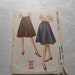 1962 McCalls Womens Wrap Around Skirt Pattern 6665
