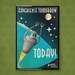Experience Tomorrow Today: 1950s Style Robot Poster
