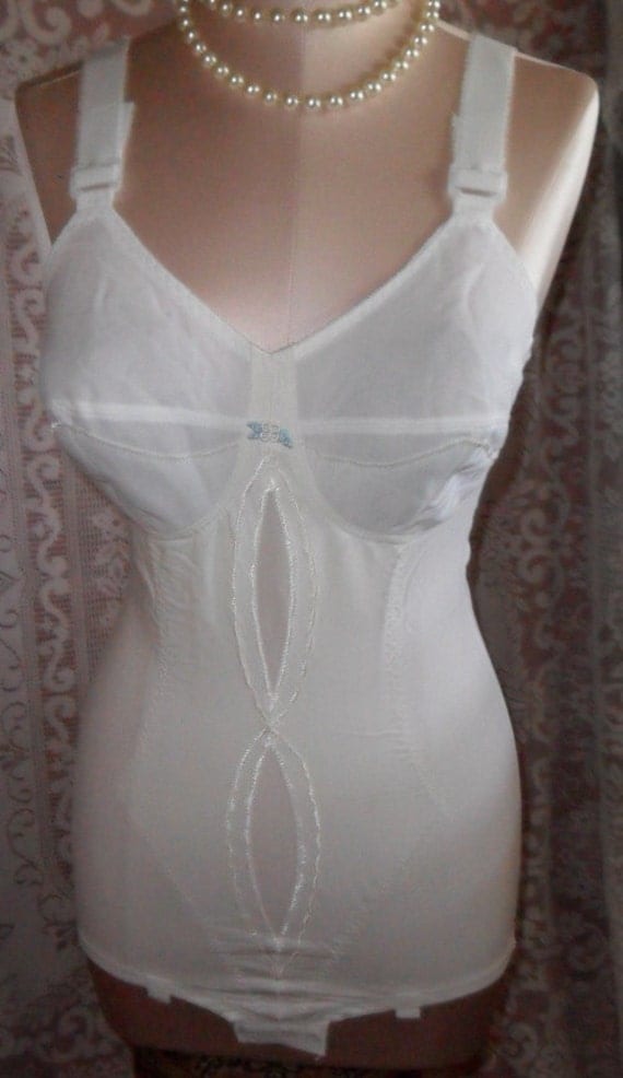 Vintage Full Body Shaper White Playtex I Can't Believe