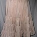 Vintage Petticoat Tiered Half Slip Beige American Maid Size Large