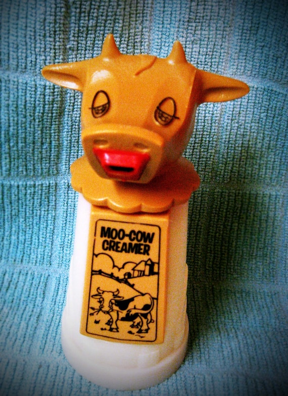 Vintage 1960's Moo Cow Creamer small pitcher cow diner