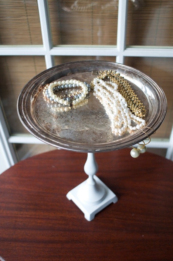 Jewelry Display Vintage Tray by eviemethugh on Etsy