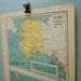 Alaska, Hawaii, Philippines 1948 Vintage Atlas Page