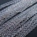 Silver Cable Chain, Shiny Silver Tone, Nickel Free, 10 ft, 3 by 2mm