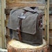 Reserved for adclifford The Field Bag in Brown Waxed Canvas