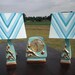 RESERVED for Rebecca: 15% off SALE Robins Egg and Golden Stag, Prices as marked